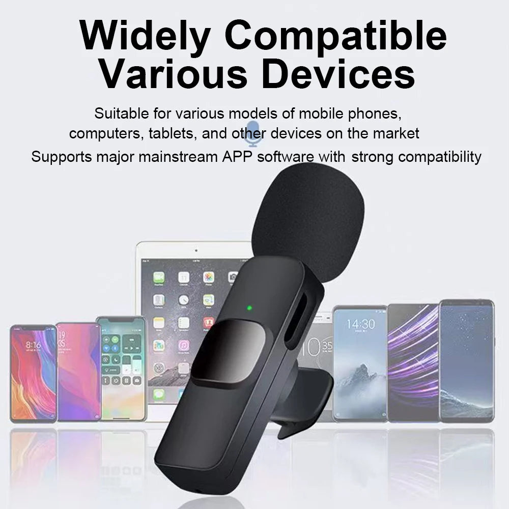 MiniK Wireless Clip-On Microphone Pro